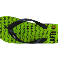 AFR Clothing Emerald Flip Flops - Safiri Collection - Thumbnail 3