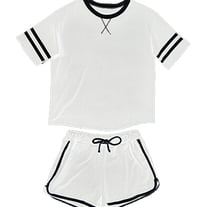 BLACK & WHITE SPORTY SET