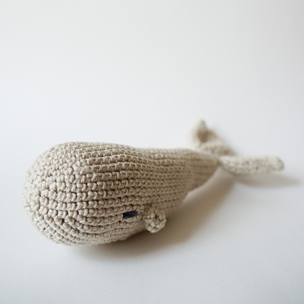 WHALE RATTLE TOY
