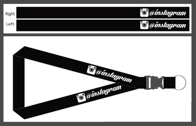 Instagram Lanyard