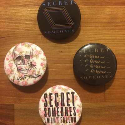 Secret someones pin set