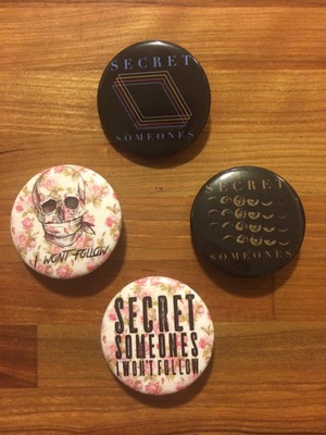 Secret Someones pin set