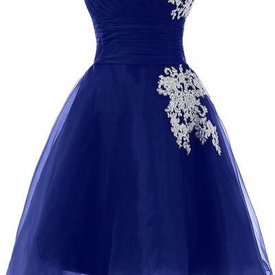 Organza prom dress,lace prom dress,short prom dress,homecoming dress,cocktail dresses,bds00140