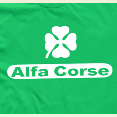 Alfa corse, alfa romeo racing t-shirt