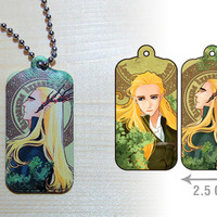 Tolkien - Mini name tag - Thranduil , Legolas - Thumbnail 1