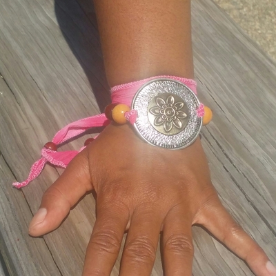 Flower Wrap Bracelet 