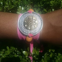 Flower Wrap Bracelet  - Thumbnail 3