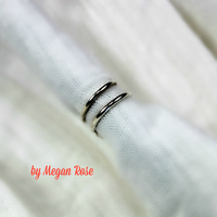 Ear Cuff Double Band Set of Two - Thumbnail 2