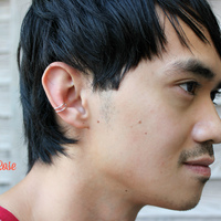 Ear Cuff Double Band Set of Two - Thumbnail 4