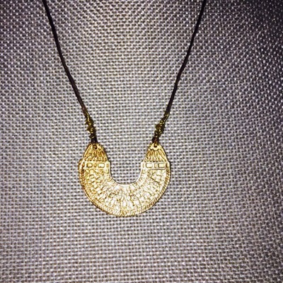 Unique Pendant on cord
