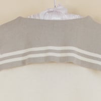 Japanese students navy knitting sweater - Thumbnail 4