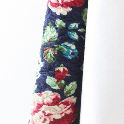 Harajuku retro solid color flowers sleeve hoodie