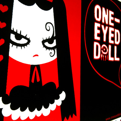 One-eyed doll x mizna lens - sticker 3pack vol001