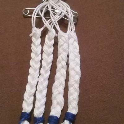 Medium braided fringes (4inches long) - Thumbnail 3