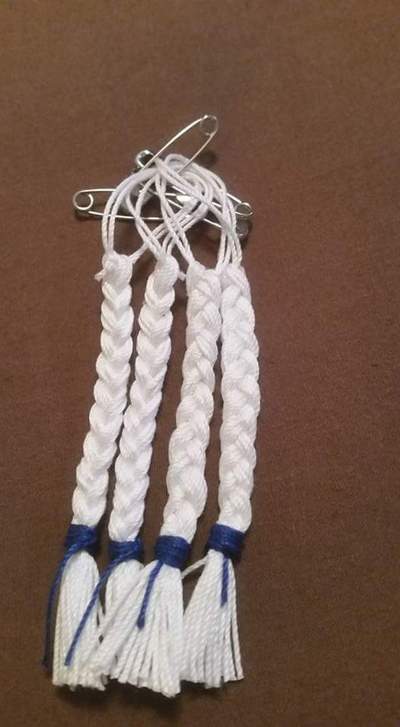 Medium Braided Fringes (4inches long)