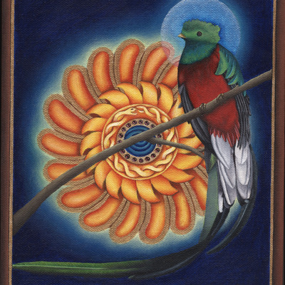 "resplandeciente quetzal" fine art print - Thumbnail 2