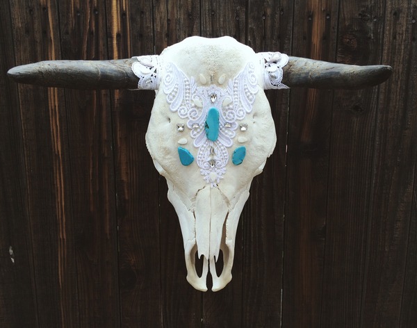"Diana" Cow Skull