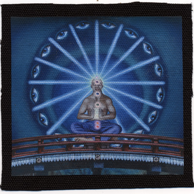 "still water" hemp fabric patch