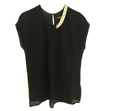 HEARTLOOM "Drew" Silk Sleeveless Blouse