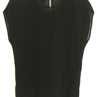 HEARTLOOM "Drew" Silk Sleeveless Blouse - Thumbnail 1