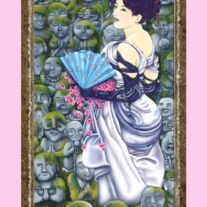 "The Graceful Ascension" greeting card