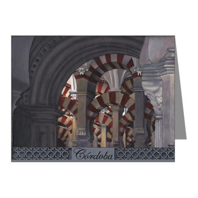 "Cordoba" greeting card