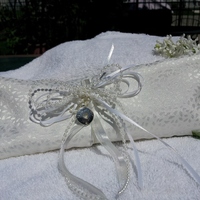 Bridal Lavender/Flaxseed eye pillow - Thumbnail 1
