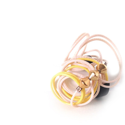 Io ringgg - repurposed phone cord ring