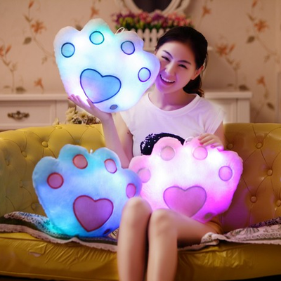 Harajuku colorful dream luminous pillow music bear / doll pillow - Thumbnail 5