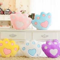 Harajuku colorful dream luminous pillow music bear / doll pillow - Thumbnail 1