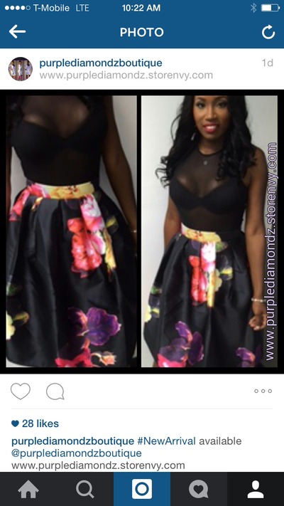 Flower Blossom Skirt