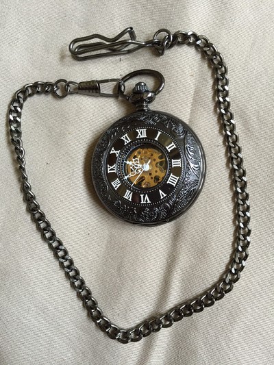 Vintage Style Mechanical Pocket Watch