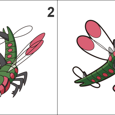 193, 469 yanma, yanmega pan stickers pokemon - Thumbnail 4