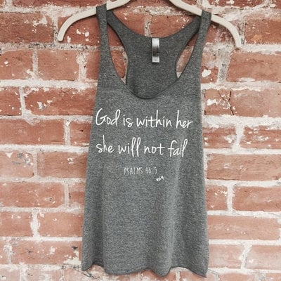 God is within her...