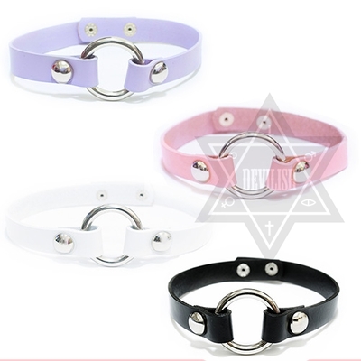 choker(black/white/pink/purple)