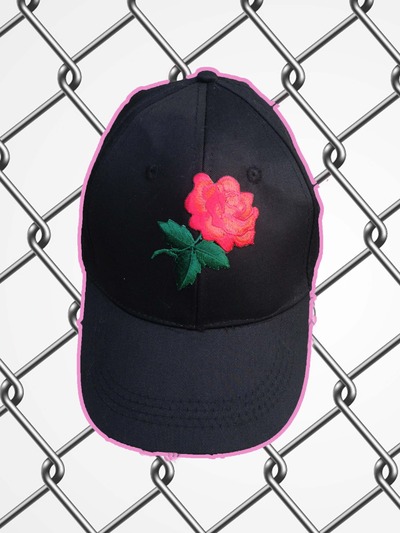 Rose Patch Cap