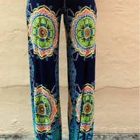 Design Printing Stitching Trousers   52514 - Thumbnail 1