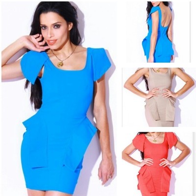Peplum dress