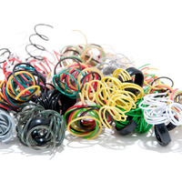 Electron Cloud Ringgg - Handmade Upcycled Ring - Thumbnail 2