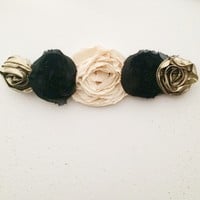 The Frida Luxe - Frida Style Headband - Flower Hair Accessory  - Thumbnail 4