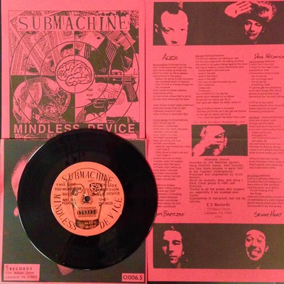 SUBMACHINE "Mindless Device" 7" OOP