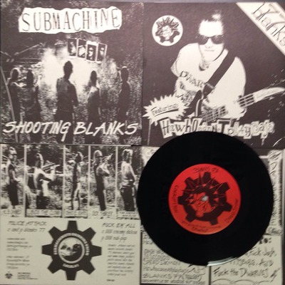 Submachine/blanks '77 split 7" oop