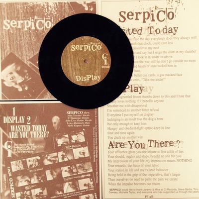 SERPICO - "Display" 7" OOP 