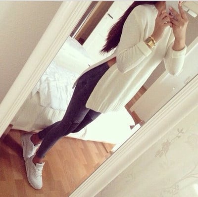 Design Long-Sleeved Pullover Shirt Sweater Coat   42404   