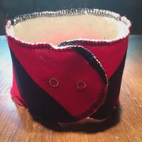 Red and Blue Bandana Bib - Thumbnail 1