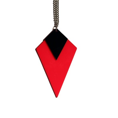 Red tigernyte hipnotizing crystal necklace