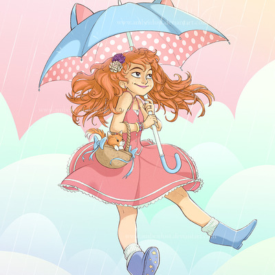 Umbrella large print