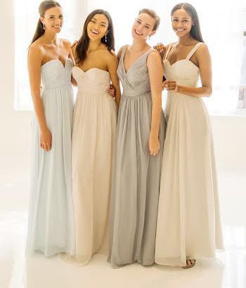long bridesmaid dresses, mismatched bridesmaid dresses, chiffon bridesmaid dresses, perfect bridesmaid dresses, cheap bridesmaid dresses, 14511