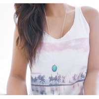 Teal Matrix Pendant - Thumbnail 4