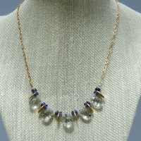 Tourmalinated Quartz Statement Necklace - Thumbnail 1